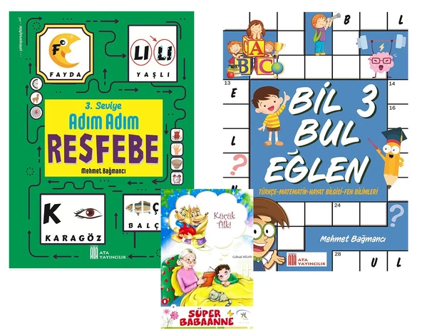 Ata 3.Sınıf Resfebe + Bil Bul Eğlen ürün görseli 1