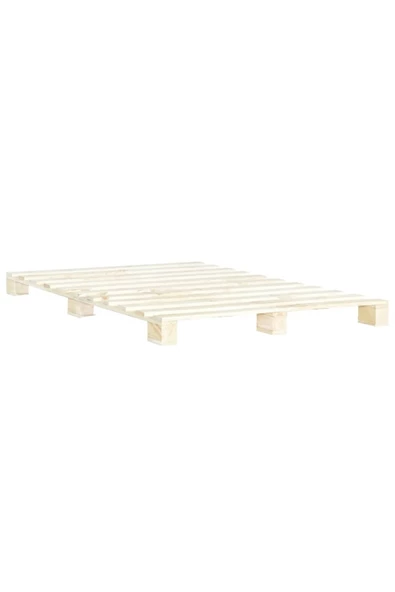 Pinoxi Ahşap Platform Karyola 140x200 Cm - 3
