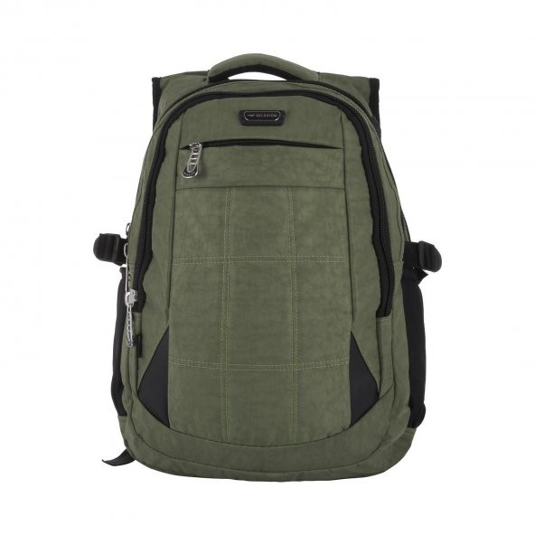 Relaxion 2227 Haki Su Geçirmez Astarlı Kumaş Sırt Çantası