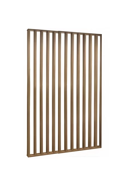 Pinoxi 150Cm x 280Cm Ahşap Çıtalı Paravan Oda Ayırıcı Seperatör Duvar Dekor 150Cm x 280Cm - 3