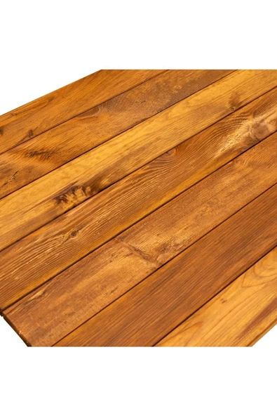 Pinoxi Ahşap Mutfak Masası Bahçe Masası - 5
