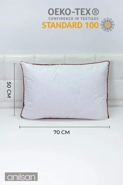 Kaz Tüyü Yastık - 50x70cm - Otel Yastığı - Sağlıklı Uyku Için En Iyi Yastık Seçeneği - 2