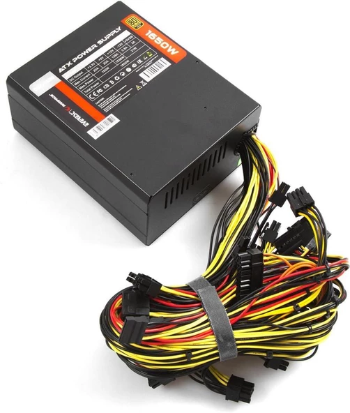 Rampage Bitcoin BTC-1650 1650W Power Supply Teşhir - 3
