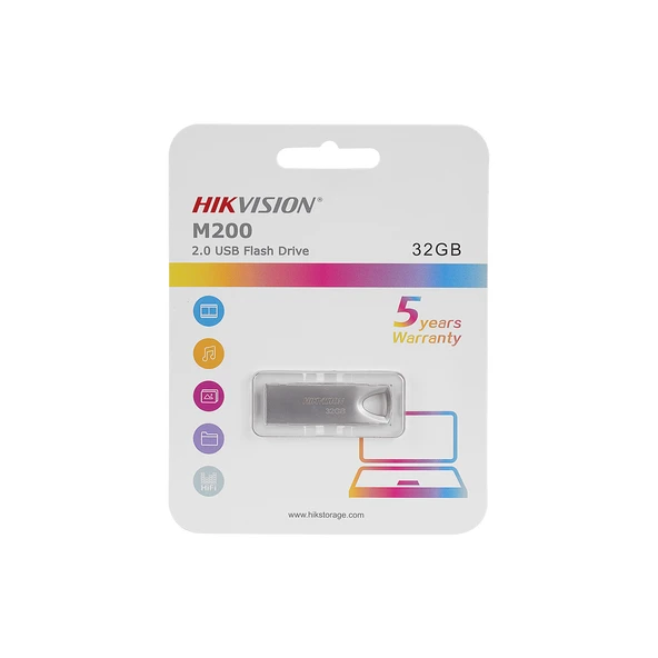 Hikvision HS-USB-M200 32 GB USB 2.0 Flash Bellek