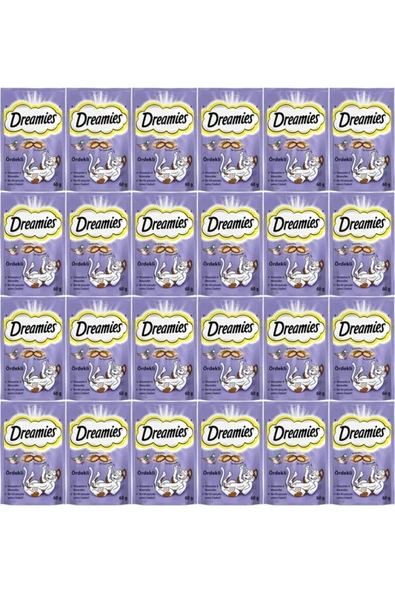 Dreamies Ördekli Kedi Ödül Maması 24x60gr