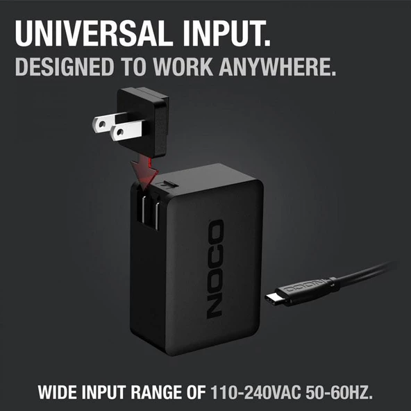 Noco Boost X 65W USB-C Sarj Cihazi GBX45/55/75/155 - 3