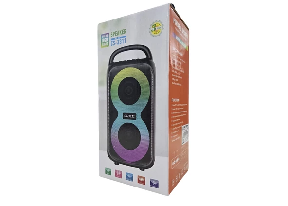 Platoon PL-4584 SD/USB/BLUETOOTH TYPE-C Girişli Bluetooth Speaker - 10