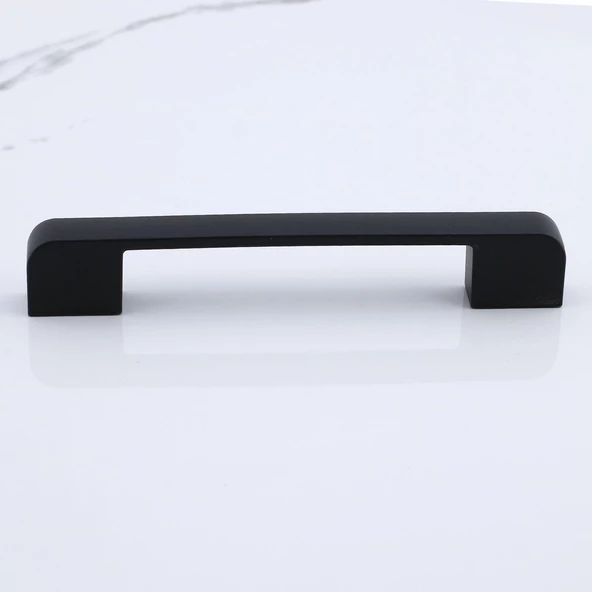 Radus Siyah Metal Kulp 96 mm -9.6 cm Mobilya Çekmece Mutfak Dolabı Dolap Kulpları Kulbu Kulpu - 3