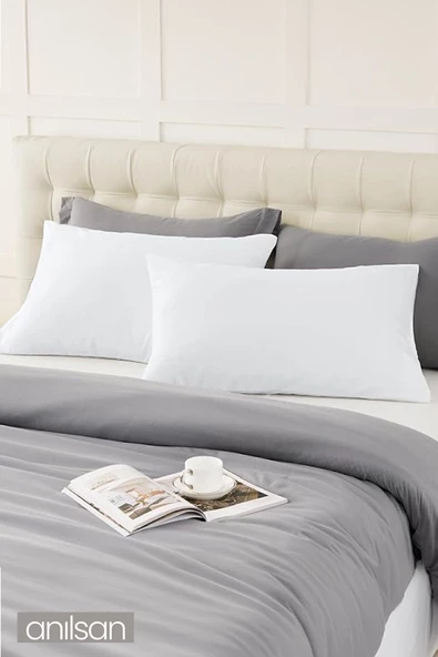 Mikrofiber Antialerjik Yastık - 800gr, 50x70cm, Boncuk Silikon Dolgulu - 4