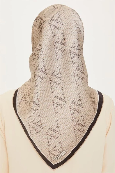 Armine E24KA9228D0181 Dj Saf İpek Eşarp 9228D (S) - Resim 4