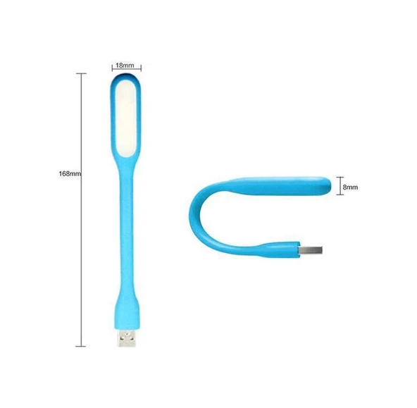 Beyaz Katlanabilir Usb Led Taşınabilir Okuma Işık Masa Lambası Bilgisayar Dizüstü Gece Aydınlatma - 3