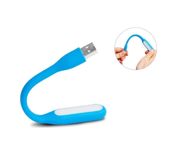 Beyaz Katlanabilir Usb Led Taşınabilir Okuma Işık Masa Lambası Bilgisayar Dizüstü Gece Aydınlatma - 2