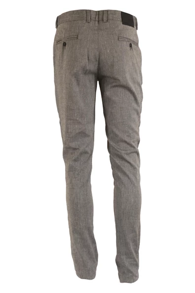 Erkek Yıkamalı Pantolon Slim Fit - 4