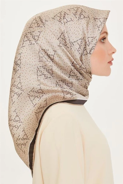 Armine E24KA9228D0181 Dj Saf İpek Eşarp 9228D (S) - Resim 2