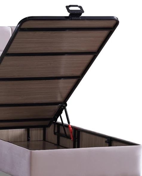 Yatakcım Bonita Baza + Başlık + Yatak Set (3 lü set) Bej - 7