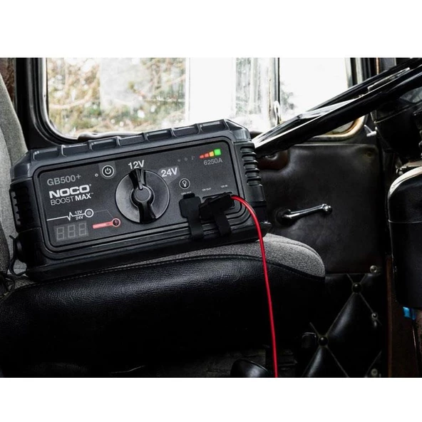 Noco Genius GB500 12/24V 6250 Amper Lityum Akü Takviye + Powerbank + Led Lamba - 6