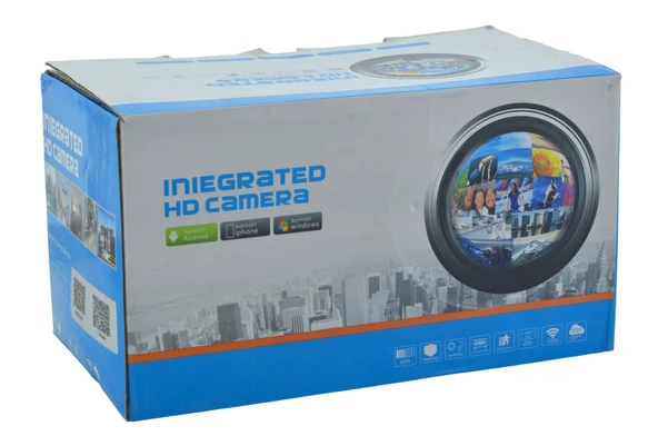 INIEGRATED HD Su Geçirmez SD WIFI Bulut IP Kamera - 7