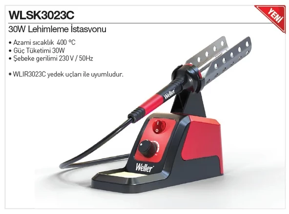 Weller WLSK3023C Lehim İstasyonu 30W - 5