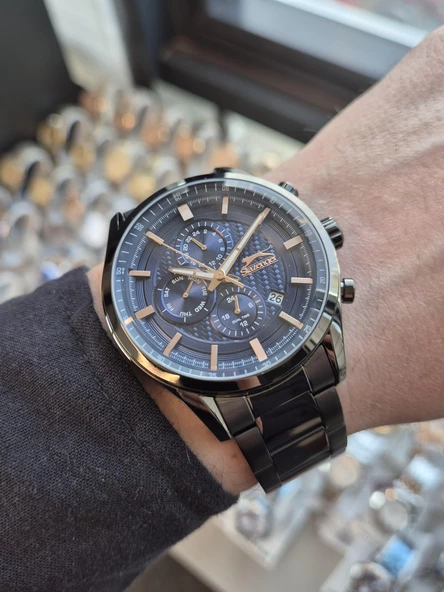 SL.09.1936.2.03 SLAZENGER ERKEK KOL SAATİ AKTİF FONKSİYON ORJİNAL VE İKİ YIL GARANTİLİ KALİTE ŞIKLIĞIN ZERAFETİN BİRLEŞTİĞİ MARKA