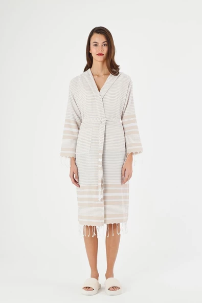 Katya Peştemal Bornoz Banyo ve Plaj Elbisesi - 5