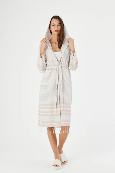 Katya Peştemal Bornoz Banyo ve Plaj Elbisesi - 3