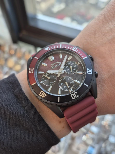 SL.09.2274.2.07 SLAZENGER  ERKEK KOL SAATİ  AKTİF FONKSİYON ORJİNAL VE İKİ YIL GARANTİLİ KALİTE ŞIKLIĞIN ZERAFETİN BİRLEŞTİĞİ MARKA ürün görseli 1