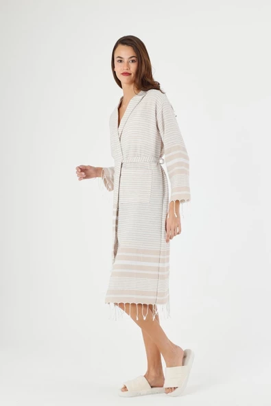 Katya Peştemal Bornoz Banyo ve Plaj Elbisesi - 9