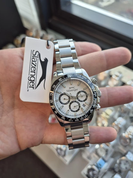 SL.09.2512.2.01 SLAZENGER  ERKEK KOL SAATİ  AKTİF FONKSİYON ORJİNAL VE İKİ YIL GARANTİLİ KALİTE ŞIKLIĞIN ZERAFETİN BİRLEŞTİĞİ MARKA - Resim 2