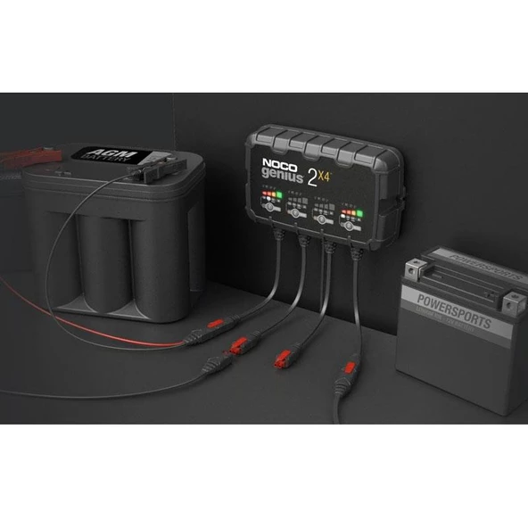 Noco Genius GENIUS2X4 6/12V 8 Amper Akü Sarj ve Bakim - Resim 2