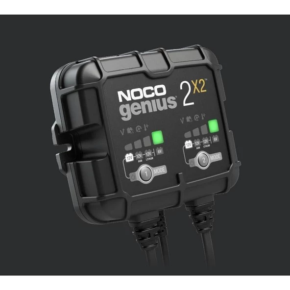 Noco Genius GENIUS2X2 6/12V 4 Amper Akü Sarj ve Bakim - 3