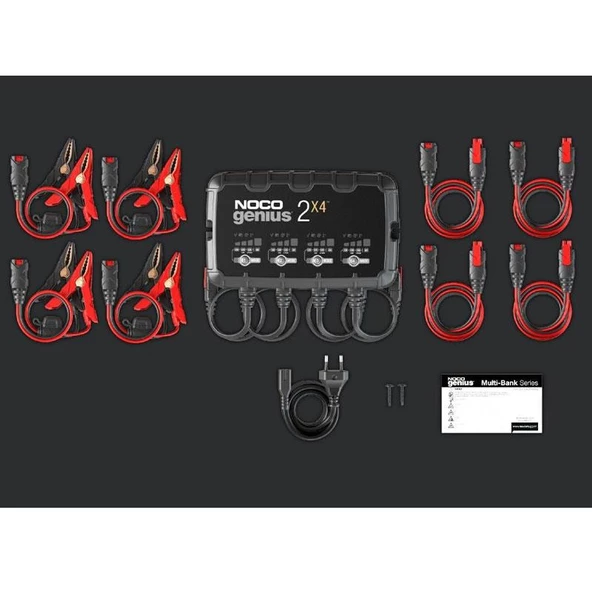 Noco Genius GENIUS2X4 6/12V 8 Amper Akü Sarj ve Bakim - Resim 4