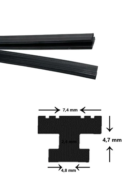 Sineklik Mıknatısı Sineklik Magnet Contası Sineklik Fitili Siyah 2 Metre - Resim 5