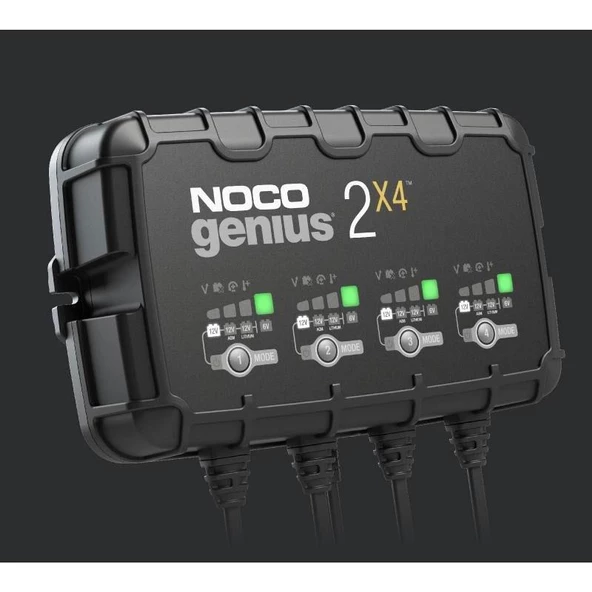 Noco Genius GENIUS2X4 6/12V 8 Amper Akü Sarj ve Bakim - Resim 3