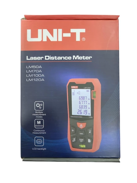 UNI-T LM70A Lazerli Mesafe Ölçer