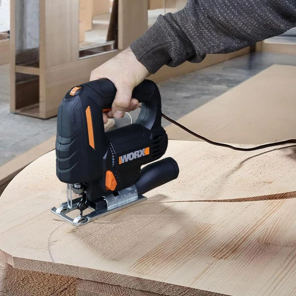 WORX WX463 550Watt Devir Ayarlı Profesyonel Dekupaj Testere - 3