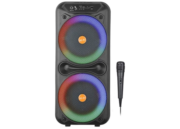 Platoon PL-4544 BT/SD/AUX Girişli Işıklı Bluetooth Speaker (CA-8801) - 4