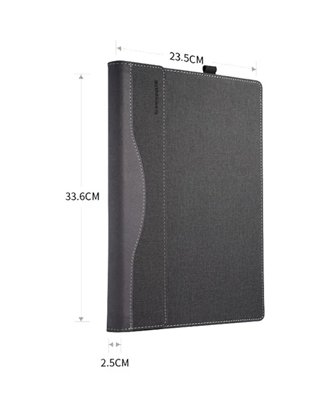 Cbtx Lenovo Yoga 520-14 İçin PU Deri Laptop Koruyucu Kılıf Mavi 14.1 inch - 4