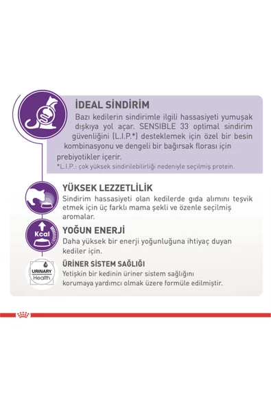 ROYAL CANİN SENSİBLE 33 KEDİ 15 KG 1 ADET - 2