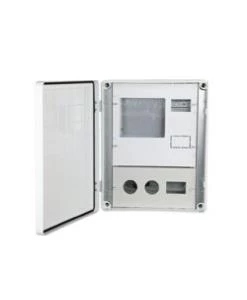 400x500x195 mm Sıva Üstü Sayaç Panosu (12 Sigorta + Trifaze Sayaç + Trifaze-Monofaze Priz)
