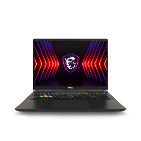 MSI VECTOR 16 HX A14VIG-825XTR Intel Core i9 14900HX 32GB 2TB SSD RTX4090 Freedos 16" QHD+ 240Hz Taşınabilir Bilgisayar