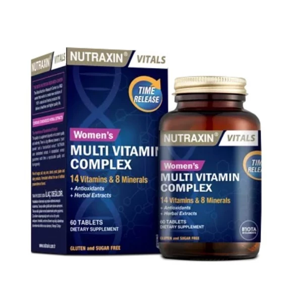 Nutraxin Women's Multi Vitamin Complex 60 Tablet