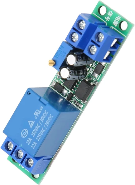 DC 12V ayarlanabilir sinyal tetik zamanlama zamanlayıcı gecikme kapatmak gecikme zamanlayıcı anahtarı otomatik Start röle modülü W/ Optocoupler