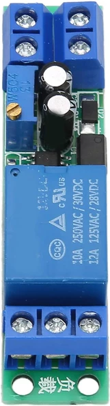 DC 12V ayarlanabilir sinyal tetik zamanlama zamanlayıcı gecikme kapatmak gecikme zamanlayıcı anahtarı otomatik Start röle modülü W/ Optocoupler - 2