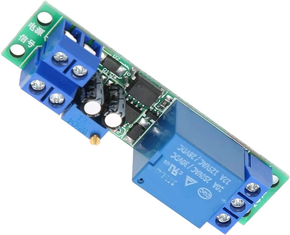 DC 12V ayarlanabilir sinyal tetik zamanlama zamanlayıcı gecikme kapatmak gecikme zamanlayıcı anahtarı otomatik Start röle modülü W/ Optocoupler - 7