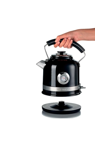 Ariete Moderna 2854 Siyah 2000 W 1.7 lt Çelik Kettle - 4