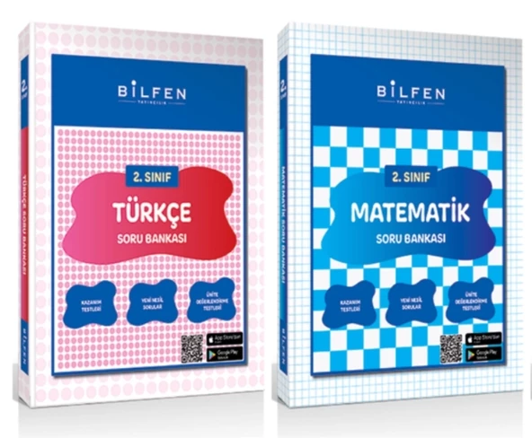 BİLFEN YAYINCILIK 2.SINIF TÜRKÇE - MATEMATİK SORU BANKASI