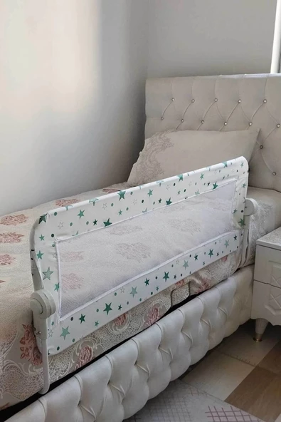 MCK Mc Rock Yatak Bariyeri Yatak Korkuluğu Pratik Katlanır Çocuk Yatak Bariyeri Bebek Düşme Önleyici