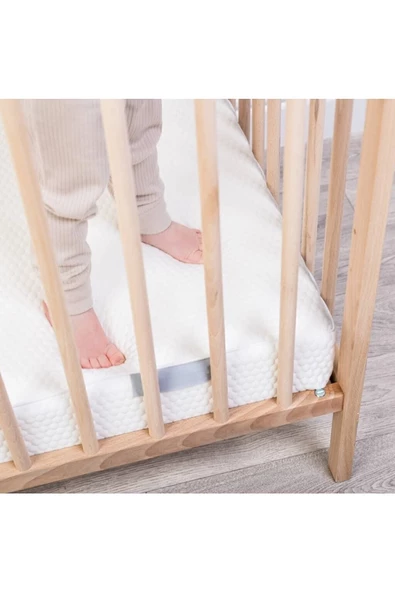 RevuBaby Ortopedik Cotton 7 cm Bebek Yatağı Park Beşik Yatağı Çocuk Yatakları Oyun Parkı Yatağı - Resim 4