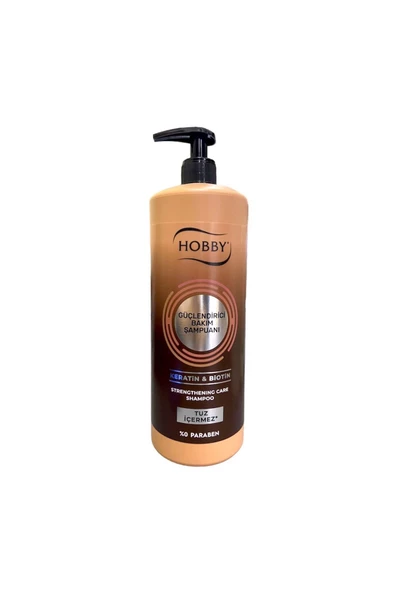 Hobby Hooby Keratin & Biotin Tuzsuz Şampuan 1000 ML