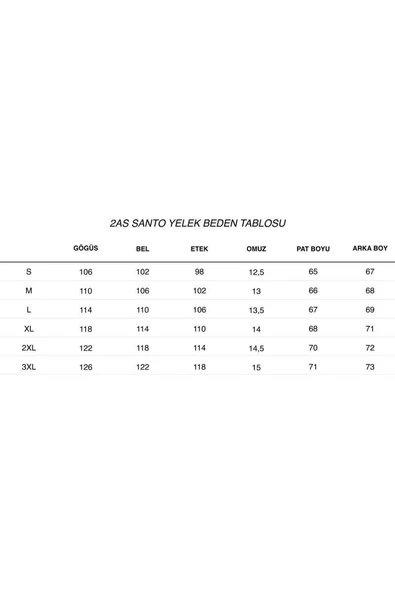 2as Santo Erkek Yelek - 6